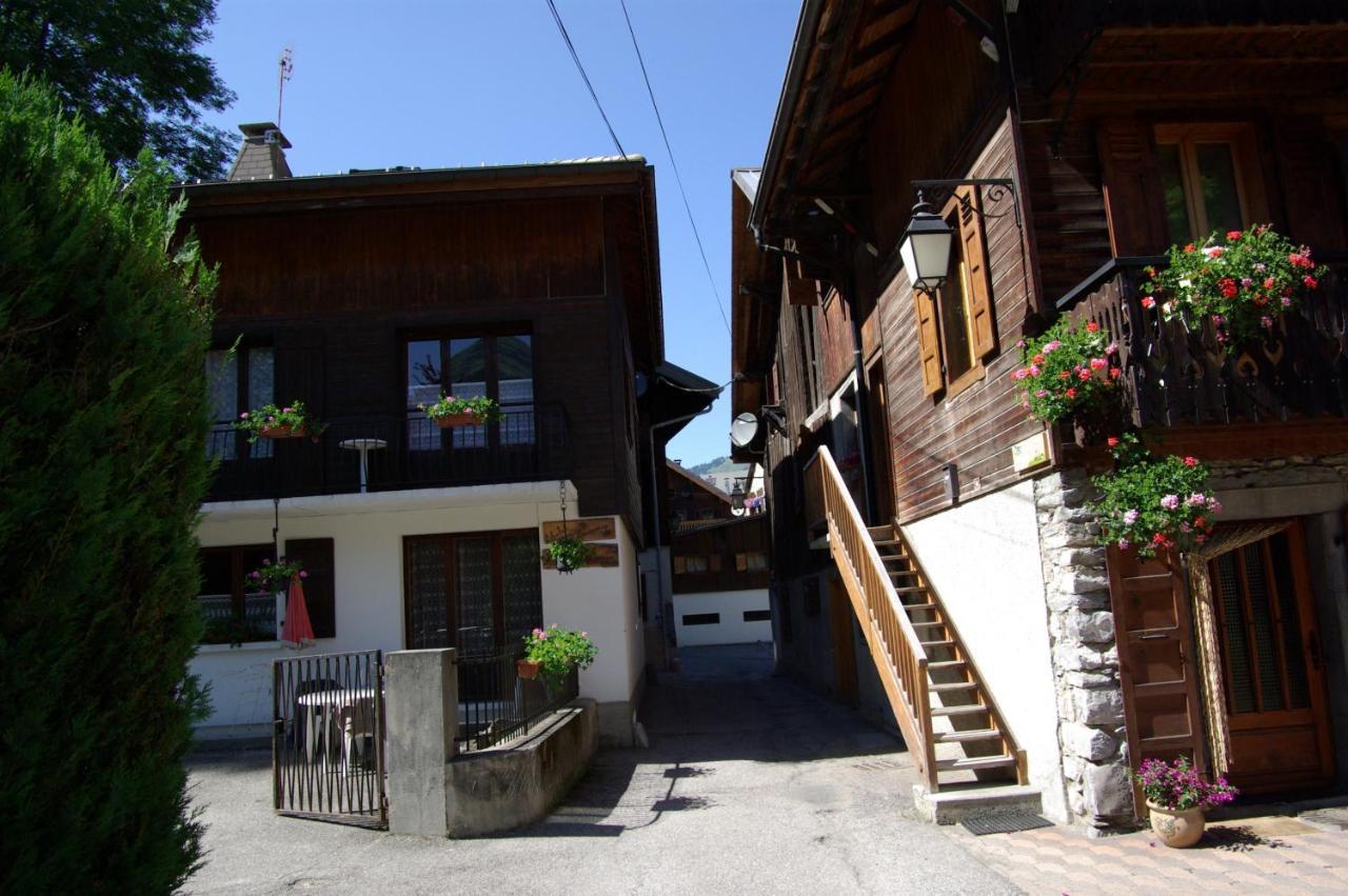 Appart Pointe De Nyon Morzine Centre 4 A 5 Pers Calme Jardin Vue Parking Exterior foto